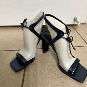 Nine West Metallic BlueHeels